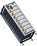 Commercial 120KW Solar Array - 3 Phase 208V Solar Kit + 4x 30K 208V Sol-Ark Inverter + 4x 40KW Sol-Ark INDOOR Lithium Battery +118.8KW Solar with Ground Mount and Wiring