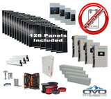 70KW Complete Offgrid Solar Kit + 4x 15K Sol-Ark Inverter +70.4KW Solar with Mounting Rails and Wiring