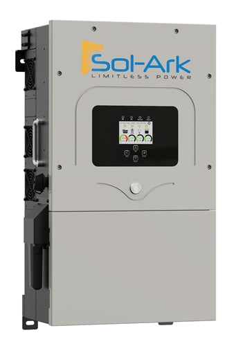 12KW Complete Offgrid Solar Kit - 62kWh Lithium Battery + 15K Sol-Ark Inverter +13.2KW Solar with Ground Mount Rails and Wiring